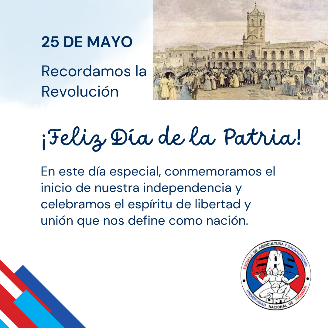 25 de mayo, Recordamos la Revolución.