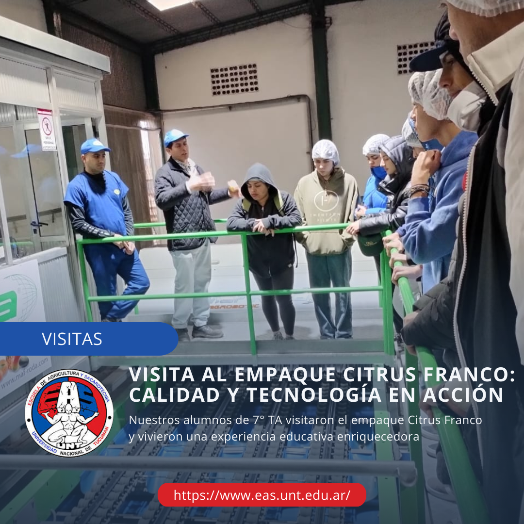 Experiencia Industrial: Alumnos de 7° TA Visitan Empaque Citrus Franco